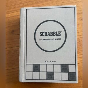 Scrabble Crossword Game Classic Collectors Edition Book Complete 2013 Hasbro
